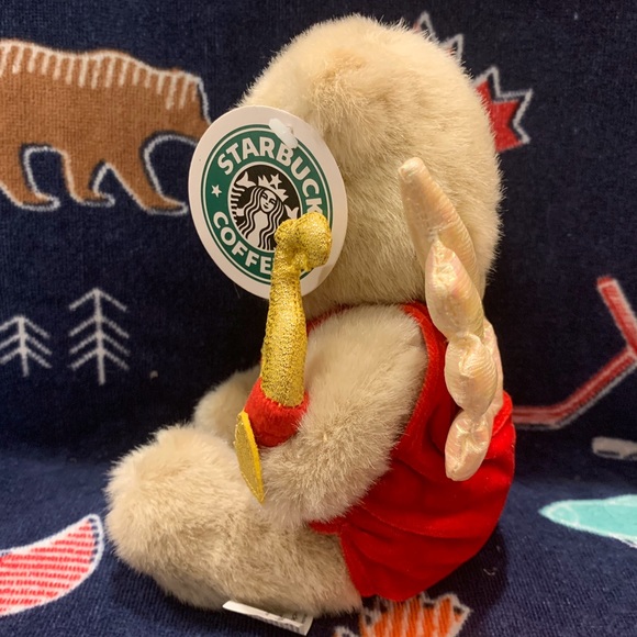 NWT Starbucks Cupid Bearista Bear 11th Valentines - Picture 3 of 4